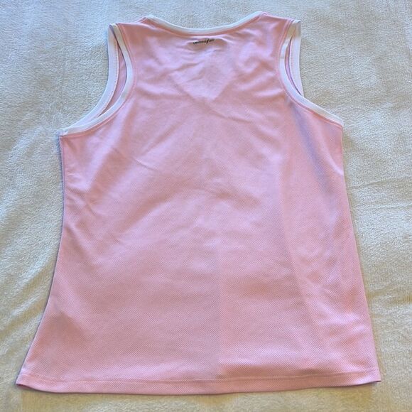 New Balance Pink with White Trim Athletic Tank - Size Large - Picture 7 of 8